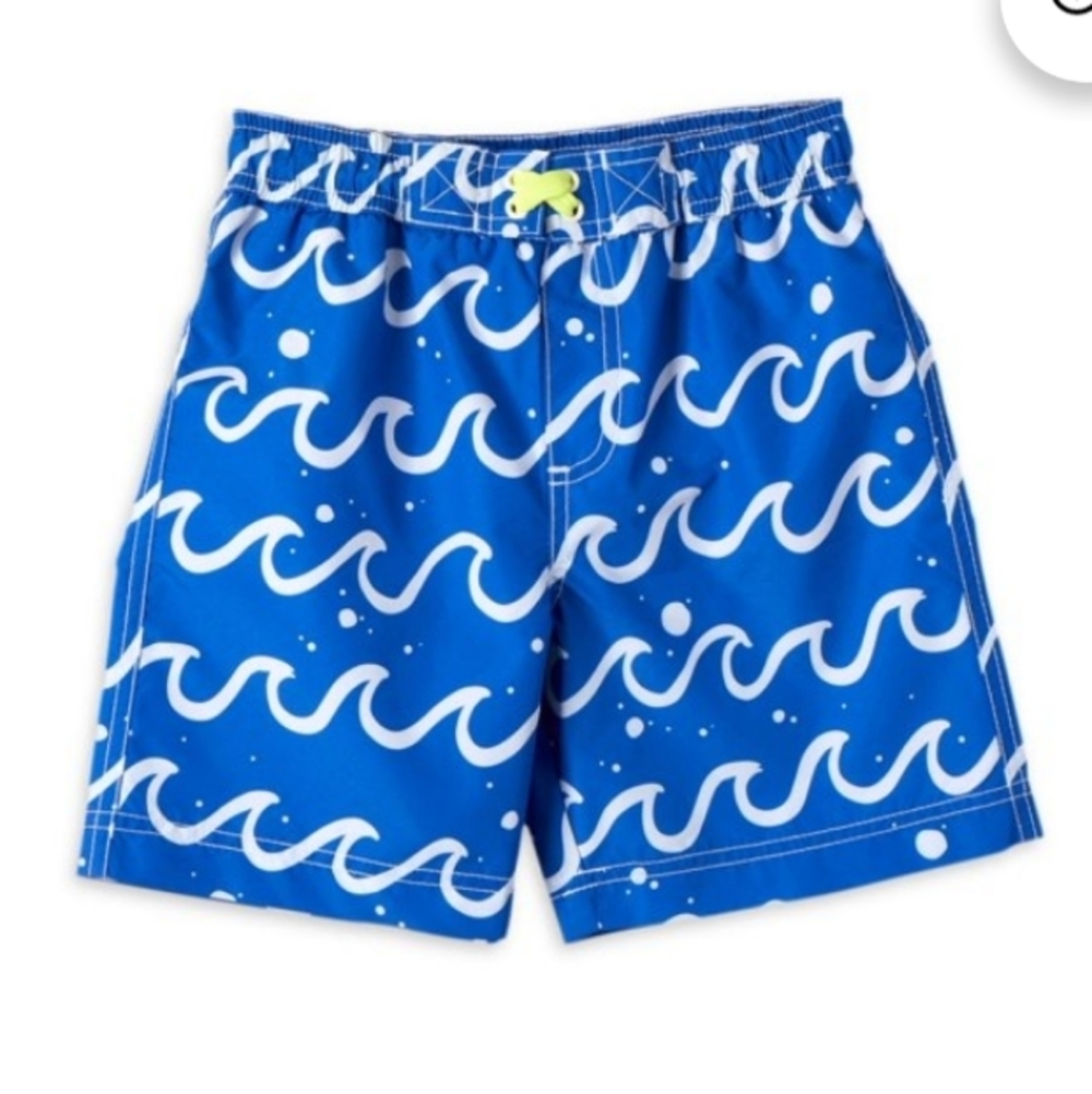 Wippette Toddler Wave Swim Trunks. Size 2 Toddler.